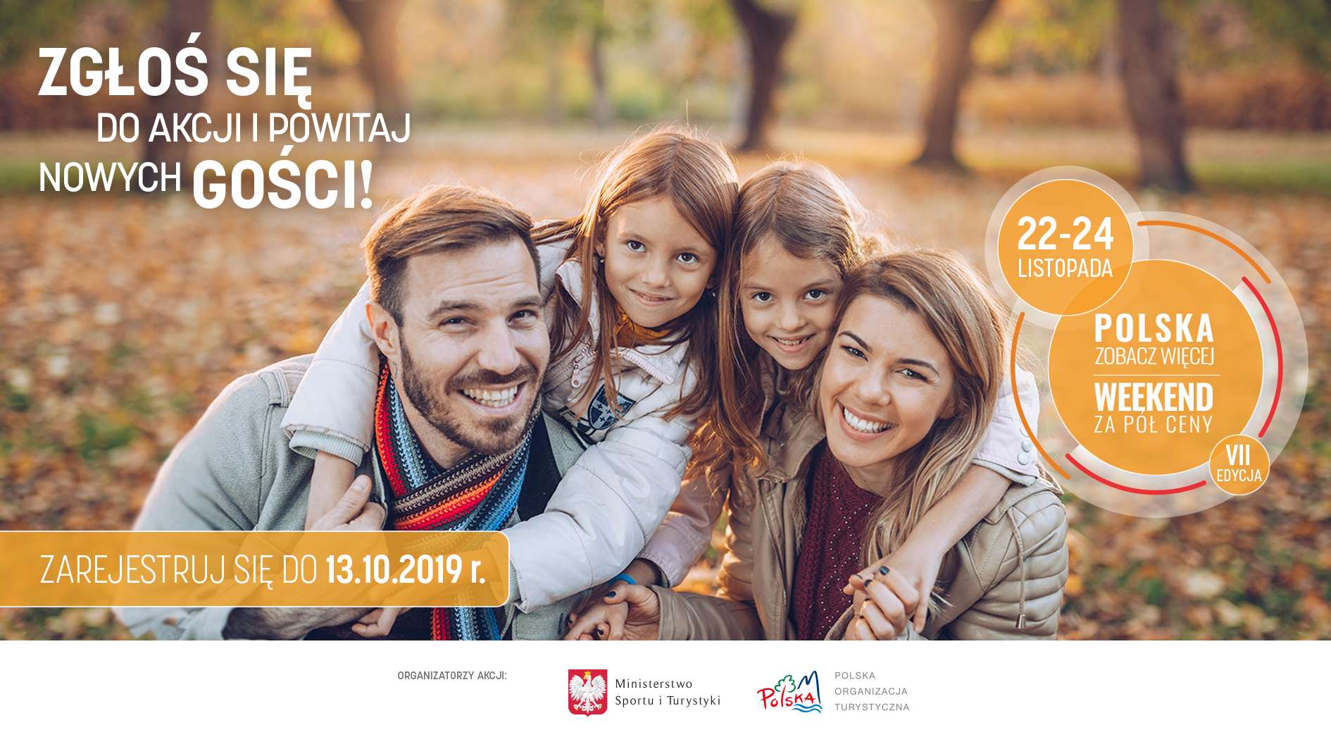 „Polska zobacz więcej – weekend za pół ceny” – nabór partnerów do 13.10.2019
