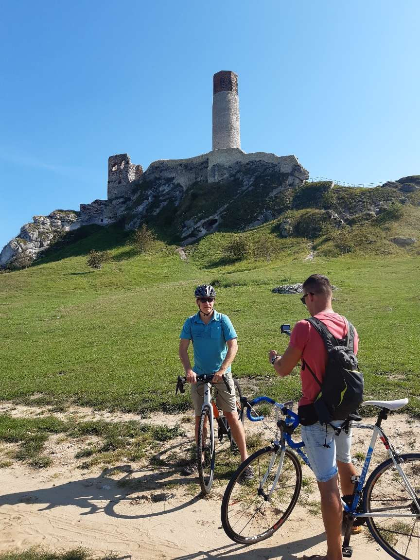 Przedstawiciele węgierskiego portalu rowerowego w Śląskim
