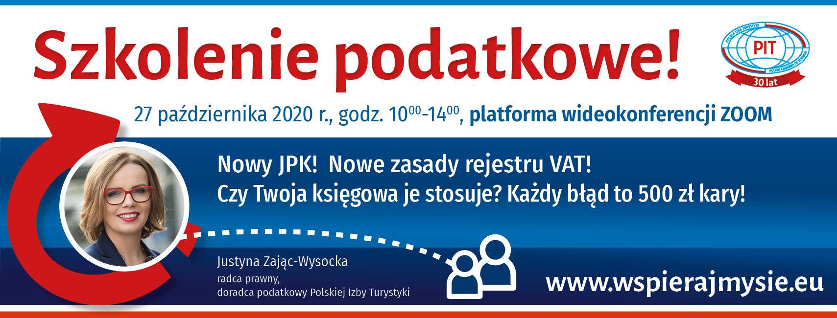 Szkolenie Podatkowe JPK z uwzględnieniem branży turystycznej