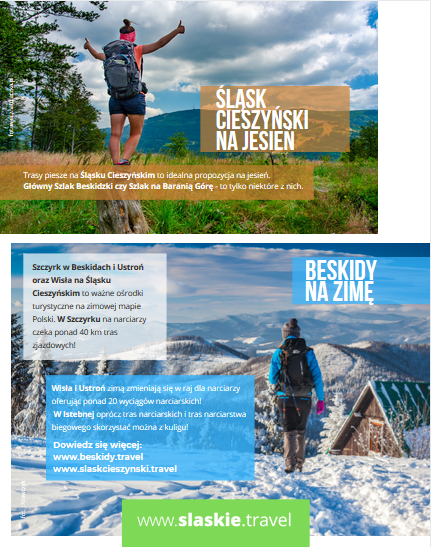 Beskidy i Śląsk Cieszyński w miesięczniku POZNAJ ŚWIAT