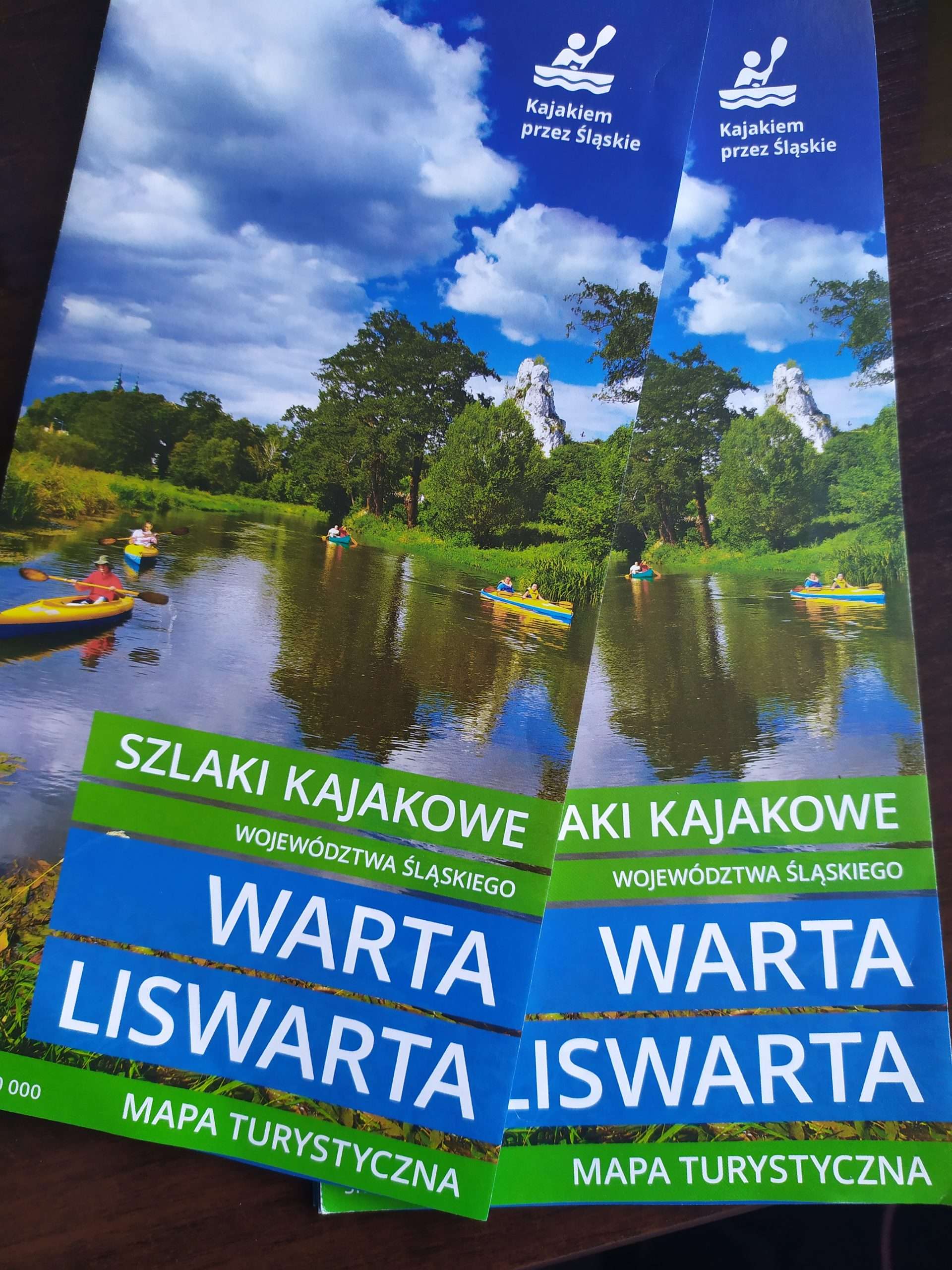 Kajakiem przez Śląskie – mapy szlaków kajakowych na Warcie i Liswarcie