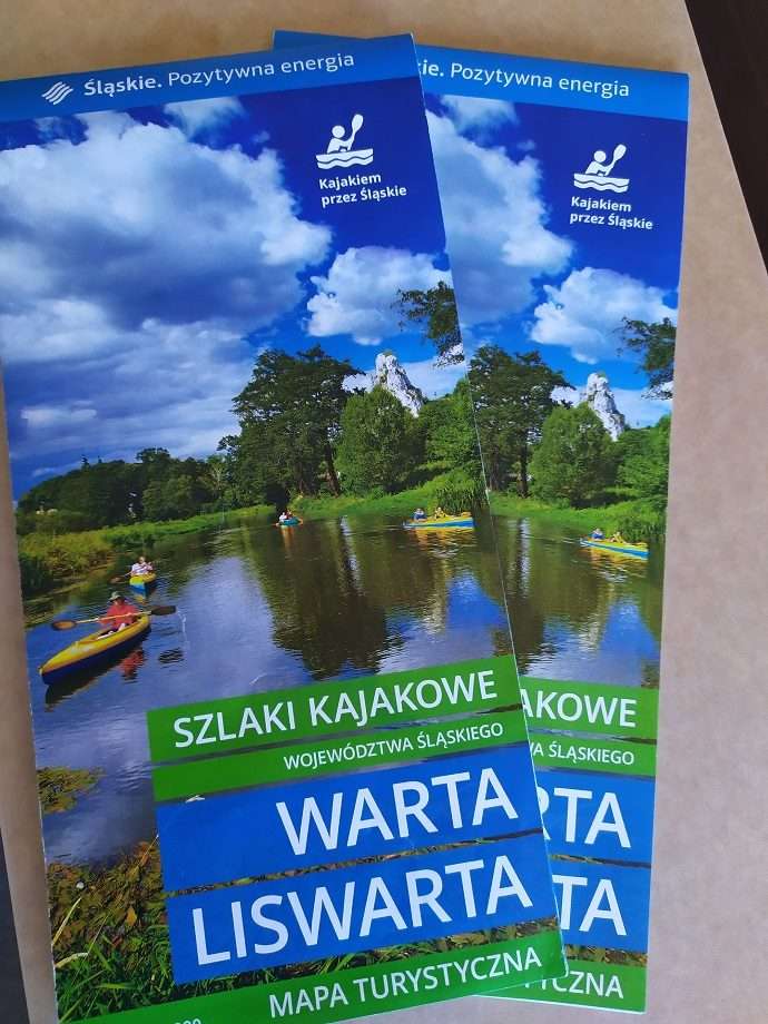 Mapy szlaków kajakowych na Warcie i Liswarcie – dodruk na nowy sezon