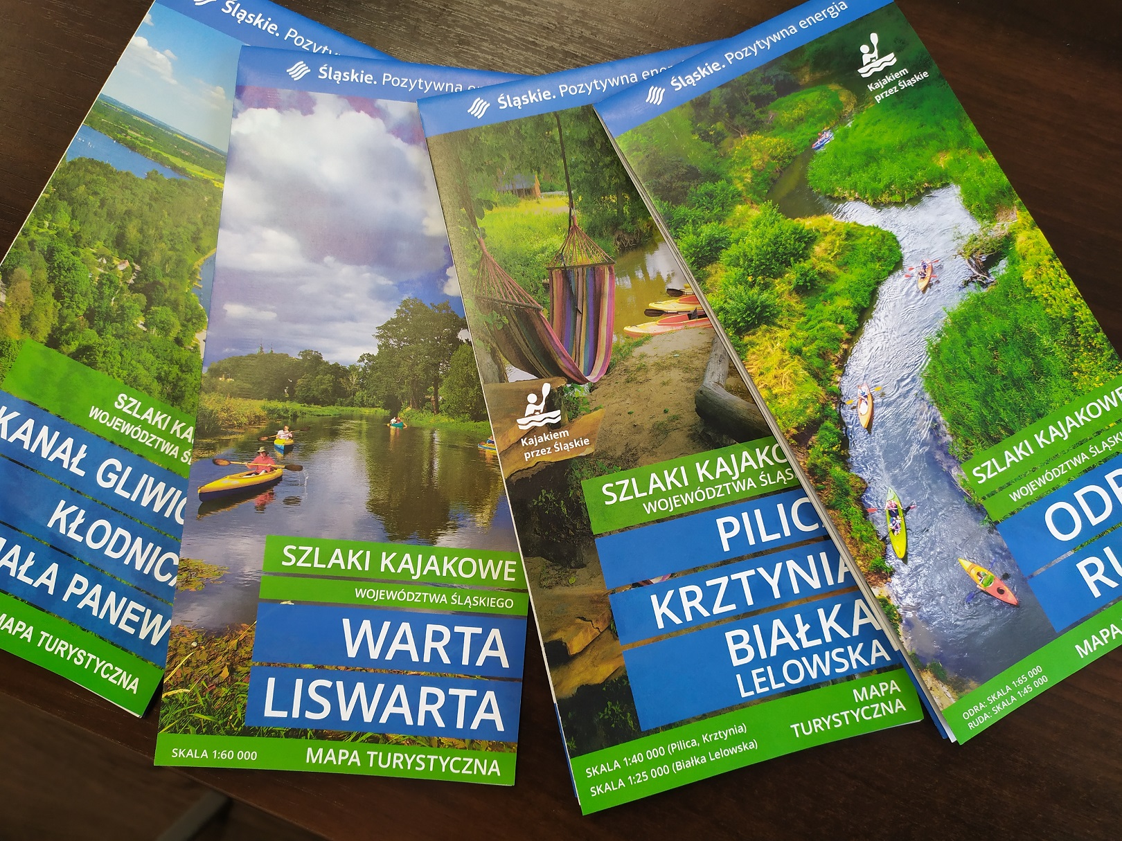 Kajakiem przez Śląskie – mapy szlaków kajakowych