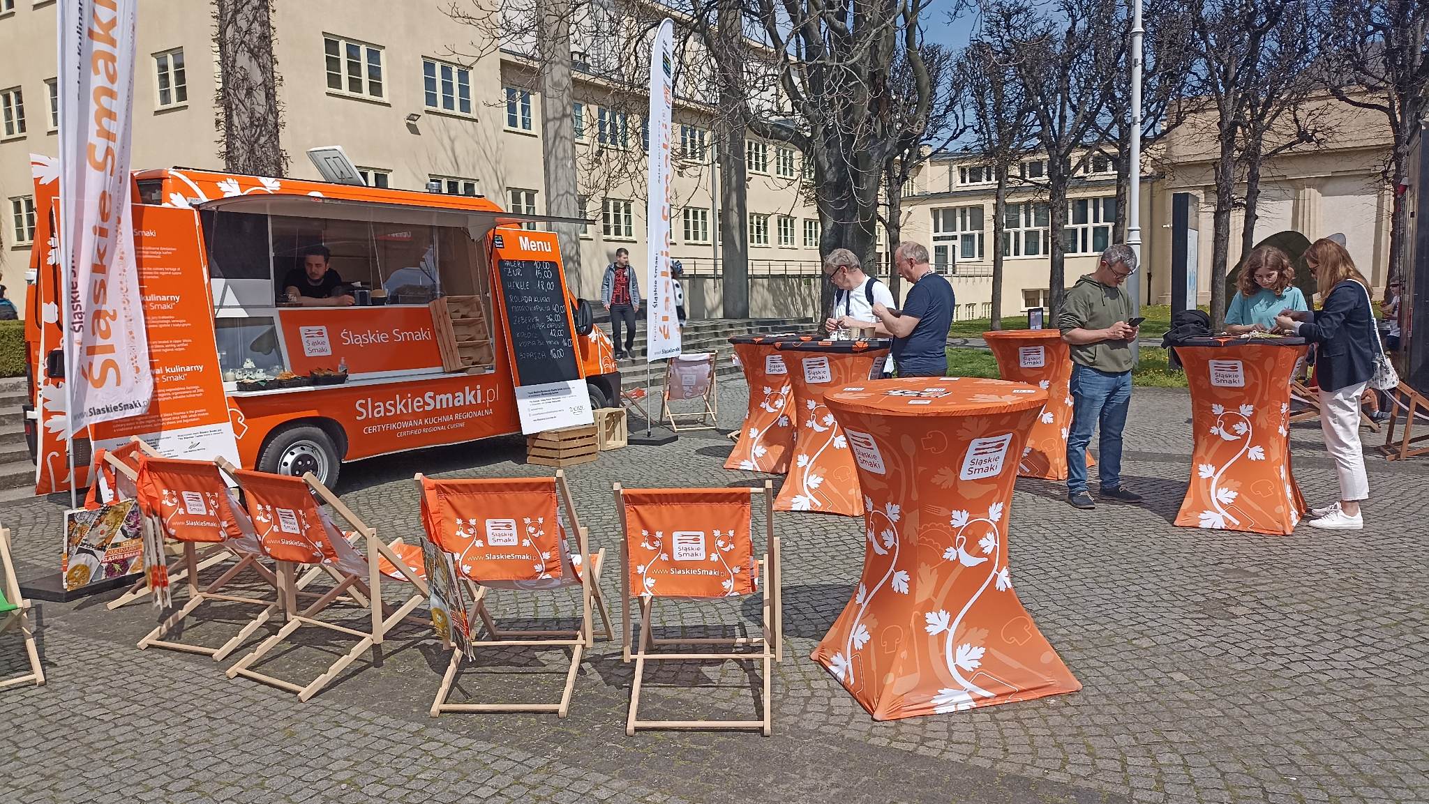 Food Truck ŚLĄSKIE SMAKI na Otwarciu Sezonu Turystycznego na Dolnym Śląsku