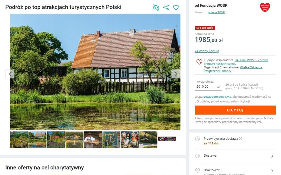 FROT z wyjątkowym przedsięwzięciem charytatywnym na rzecz WOŚP!