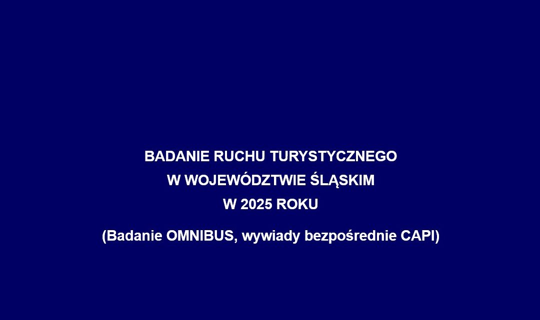 Śląskie z kolejnym wzrostem turystyki w 2025 roku. Region odwiedziło ponad 13,1 mln osób