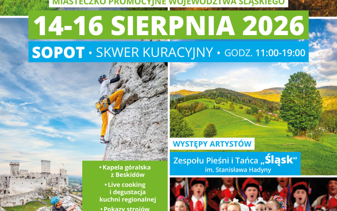 Akcja promocyjna Województwa Śląskiego w Sopocie